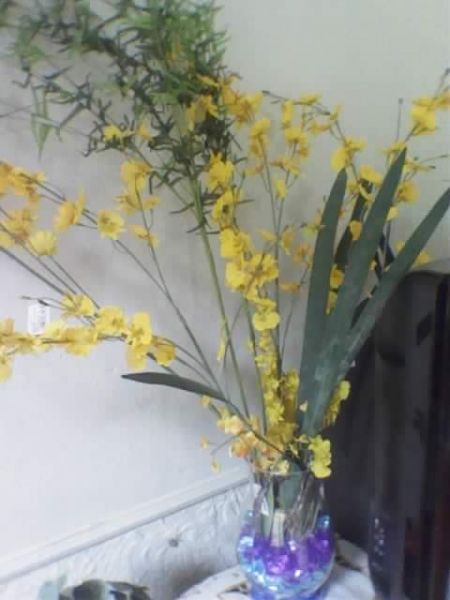 ORQUÍDEA CHUVA DE OURO(COMPOSIÇÃO) COD. 7019