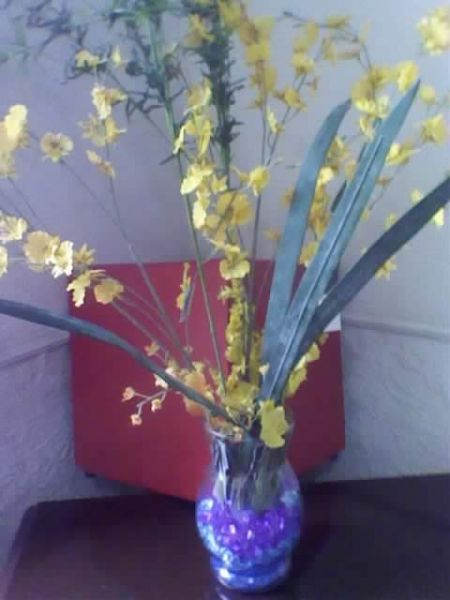 ORQUÍDEA CHUVA DE OURO(COMPOSIÇÃO) COD. 7019